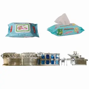 Macchina per il confezionamento di tessuti bagnati completamente automatica fornitore di macchine per la produzione di tessuti umidi