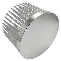 Radiateur de refroidissement carré en cuivre forgé à froid, usinage CNC personnalisé 100*70 mm, pour lampes de projection et éclairage public