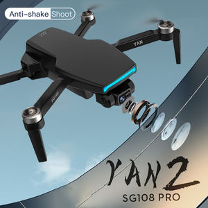 Drone ZLL <span class=keywords><strong>SG108</strong></span> <span class=keywords><strong>Pro</strong></span> 4K HD 5G Wifi GPS, Quadricoptère RC avec caméra à cardan 2 axes, pliable, noir et orange, drones <span class=keywords><strong>SG108</strong></span> <span class=keywords><strong>Pro</strong></span> - Product Image 2