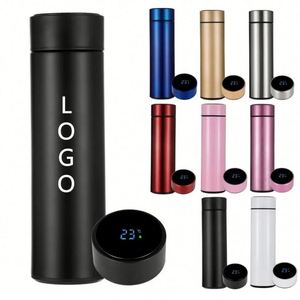 Bouteille d'eau intelligente 500 ml en acier inoxydable 304/316 avec affichage LED et rappel pour boire, modèle 2025, vente chaude - Product Image 4