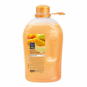 Jabón Líquido para Manos AQUAVERA - Aroma a Mango y Melón, Limpieza Básica a Base de Químicos, 2500ml - Product Image 2