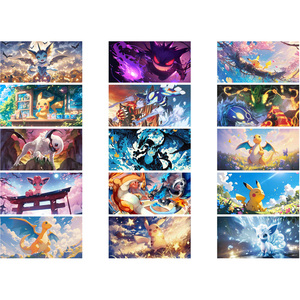 Carte de sculpture 3D en papier POKE, personnalisable, vente en gros, carte 3D sculptée, art <span class=keywords><strong>Pokémon</strong></span>, jeu de société, cadeau, carte <span class=keywords><strong>Pokémon</strong></span> - Product Image 6