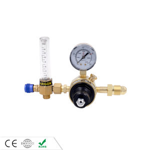 Régulateur de <span class=keywords><strong>Co2</strong></span> à double pression en acier inoxydable DG300FL, bouteille de boisson, cylindre, régulateur de pression de gaz - Product Image 2