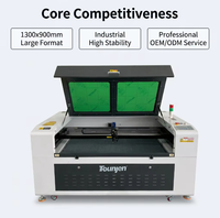 Machine de gravure et de découpe laser CO2, en vente directe d’usine, pour le bois, l’acrylique et les matériaux non métalliques; modèle 1390, puissance 100W à 300W; graveur CNC professionnel à grande vitesse