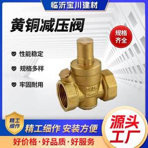 Vanne de réduction de pression en laiton pour route nationale 1, DN25, réglable, manuelle, pour alimentation en eau et drainage, joint élastique - Product Image 5