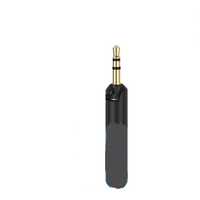 Vente en gros de prise audio colorée 2.5mm prise d'écouteur stéréo 3 pôles adaptateur en métal connecteur de casque pour adaptateur 3.5mm 6.35mm