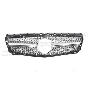 Bandes décoratives pour calandre de voiture, kit carrosserie de calandre de course, calandre avant pour Mercedes Benz Classe B W246 2012-2014 Extérieur - Product Image 4