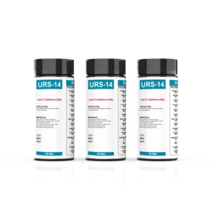 Bandelette de <span class=keywords><strong>test</strong></span> d'<span class=keywords><strong>urine</strong></span> de microalbumine Bandelettes de <span class=keywords><strong>test</strong></span> d'<span class=keywords><strong>urine</strong></span> à 14 paramètres Bandes d'infection des voies urinaires - Product Image 1