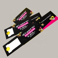Boîtes Coulissantes Personnalisées pour Cartes, Étuis de Rangement Pousser-Tirer, Emballage Coulissant pour Cartes de Crédit