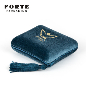 FORTE Hộp Trang Sức In Logo Tùy Chỉnh Thiết Kế Độc Đáo Hộp Quà Tặng Trang Sức Vòng Tay Hộp Bao Bì Trang Sức Nhung Có Tua - Product Image 4