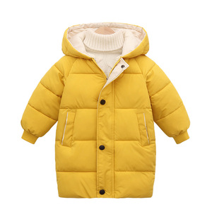 <span class=keywords><strong>Doudoune</strong></span> <span class=keywords><strong>mi</strong></span>-<span class=keywords><strong>longue</strong></span> chaude rembourrée en coton pour enfants <span class=keywords><strong>doudoune</strong></span> manteau d'hiver rembourré à capuche solide pour garçons et filles - Product Image 1