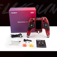 HOSHI Flysky EL18 Radio Transmitter 18CH AFHDS 3 Protocol IPS Touch Color Screen Dual Antenna RC FPV Fixed Wing Helicopters Toy