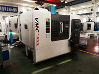 Centre d'usinage vertical CNC VMC855 Fresadora CNC 4 axes, machine de fraisage CNC