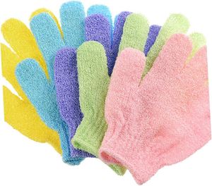 Hot Sale <b>Body</b> Scrubber Nylon Bath Glove Custom Exfoliating Gloves Bath Mitt Shower Exfoliating Gloves - Product Image 5