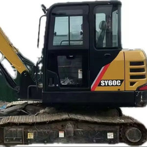 SY60รถขุดขนาดเล็ก SY60C มือสองพร้อมเครื่องยนต์ดั้งเดิมในประสิทธิภาพที่ดี - Product Image 1