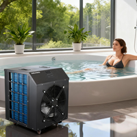 Refroidisseur d'eau automatique Qiong pour bain de glace, moteur à engrenages, télécommande, économie d'énergie, récupération des athlètes, cryothérapie