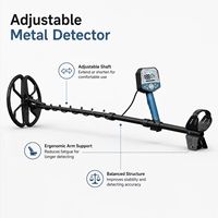 Détecteur de métaux et d'or professionnel TX-705 Pro, appareil de chasse au trésor souterrain de 3 mètres, batterie au lithium, portable, ROHS