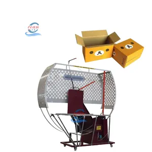 semi auto PE Belt Bundle Paper Carton Wrapping Strapping Machines/carton box packing machine