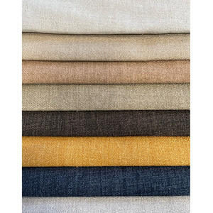 107 #   Échantillon Gratuit Tissu Lin Polyester Beige pour Ameublement Décoration Maison Tissu Lin Luolisi - Product Image 4