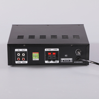 60W Güç Amplifikatörü Ses Gücü Profesyonel 2 Kanallı Güç Mikseri Amplifikatör PA Amplifikatör