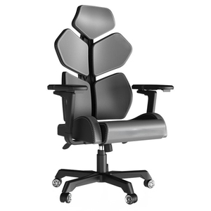 Silla de Oficina Ergonómica de Cuero de Alta Calidad y Diseño Patentado, Silla de Juego para Computadora con Función Reclinable - Product Image 2