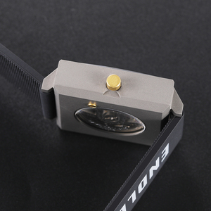 BOMAXE özel siyah titanyum İzle erkekler için yüksek kalite fabrika mekanik kol saati ile 20mm silikon kayış su dayanıklı - Product Image 4