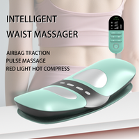 Neue Maschine zur Behandlung von Schmerzen in der Lendenwirbel säule Elektrisches Lenden massage gerät Vibrations-und Luftdruck-Taillen massage