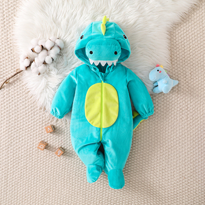 Combinaison pour enfants TONWHAR en forme de <span class=keywords><strong>dinosaure</strong></span> avec un grand nez, pour garçons et filles, bébés, pour de nombreuses occasions - Product Image 4