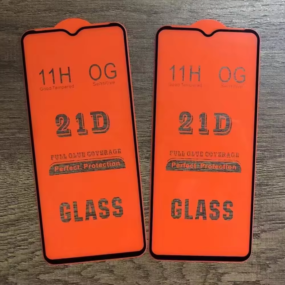 [21D ฟิล์มนิรภัยแบบเต็มหน้าจอ] สีดำ