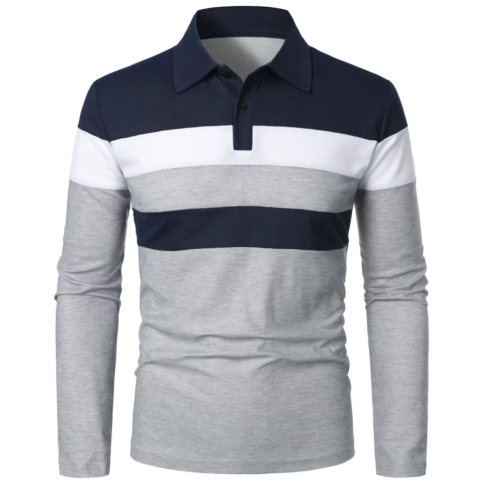 Azul Marino y Gris