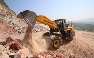 Chất lượng tốt 9ton bánh xe lật liugong 890h với thí điểm kiểm soát - Product Image 6