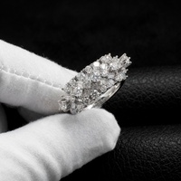 Bijoux de luxe sur mesure en argent sterling 925, bague en moissanite baguette couleur D VVS GRA pour femmes et hommes, cadeau d'anniversaire, fiançailles