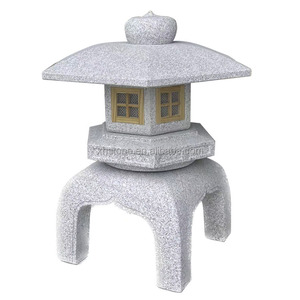 Décoratif de Jardin Japonais en Pierre de Granit Naturel Sculpté Grandes Pagodes Lanterne Ornements KODAI <span class=keywords><strong>YUKIMI</strong></span> - Product Image 6