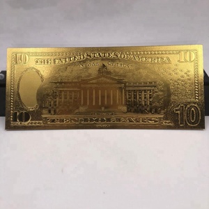 Colección de Billetes de 1 Dólar Chapados en Oro al por Mayor - Product Image 6
