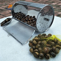 Machine à torréfier les noix à air chaud FXL 220V 110V, électrique et à gaz, pour usage commercial, pour arachides, graines et café