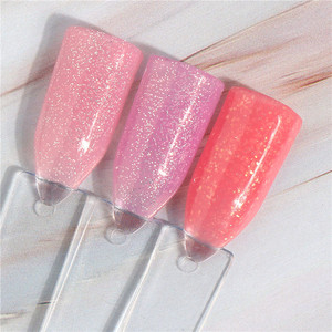 9 Colores Permanentes de Gel Brillante para Uñas, Gel Constructor de Poligel con Brillo, Venta al por Mayor en China, Esmalte de Gel Brillante - Product Image 6
