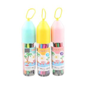 Marqueur créatif en gros personnalisé pour enfants, marqueur à eau lavable en fibre avec seau en plastique - Product Image 2