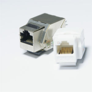 Connettore Keystone Pass-Through RJ45 Cat6 UTP Schermato Senza Cavi - Product Image 5