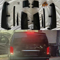 Kit carrosserie professionnel W639 style Maybach pour Mercedes Benz Viano Vito, kit de modernisation extérieure pour transformer l'ancien en nouveau modèle