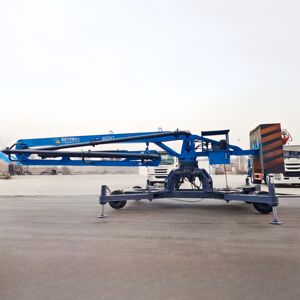 JIUHE 17m Moteur électrique mobile pour bétonnière à flèche araignée, distributeur de béton, flèche de placement de béton à vendre - Product Image 5