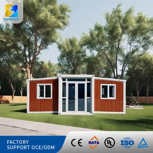 Quick Install Expandable Modular Steel Container Office Building Home Prefab <b>House</b> with Solar Power - Product Image 2