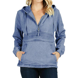 Sudadera con Capucha Tejida para Mujer, Diseño ODM, Transpirable, Informal, Manga Larga, con Logotipo Frontal - Product Image 2