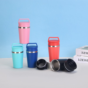 Mug isotherme en acier inoxydable 304, tasse à café portable anti-fuite pour voyage, utilisation extérieure, grande capacité, gobelet à main - Product Image 3