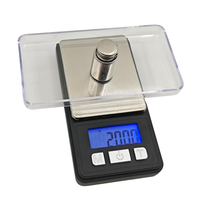 Balance de précision électronique portable pour bijoux, capacité 200g, précision 0,01g, pour la pesée de métaux précieux et de diamants