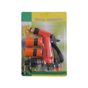 Aluminum Alloy Water Gun Red Manual Operation 5Kg Pressure Car Wash <b>Garden</b> Sprinkler <b>Tool</b> - Product Image 3