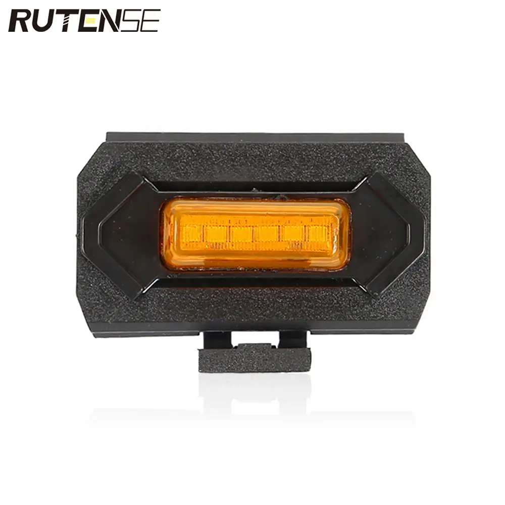 RUTENSE Hot Selling Grid Warning Signal Light TRD Car Decoration Grid Lamp Auto Lighting System Truck Grill LED Light