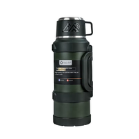 Bouteille isotherme de voyage grande capacité 5000 ml en acier inoxydable 316 double paroi, thermos sous vide pour voiture, sport et extérieur