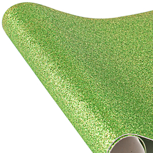 30*136cm, hojas de piel sintética brillantes con purpurina Superfina, rollo de tela, purpurina fina sintética para lazo de pelo artesanal - Product Image 5