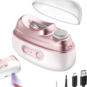 เครื่องตัดเล็บอัตโนมัติอัจฉริยะ 4-in-1 พร้อมขัดเงา อบแห้งด้วยแสง UV ชาร์จผ่าน USB ปลอดภัย ไม่เจ็บ - Product Image 1