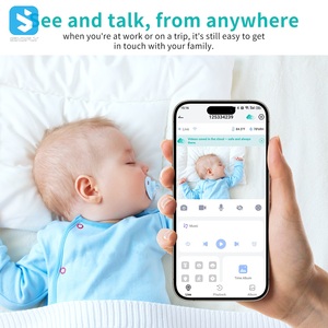 Monitor per Bambini Smart WiFi con Telecamera 3MP, Visione Notturna 5m, 5 " 2.4G/5G FHSS, Certificato CE FCC RoHS - Product Image 5